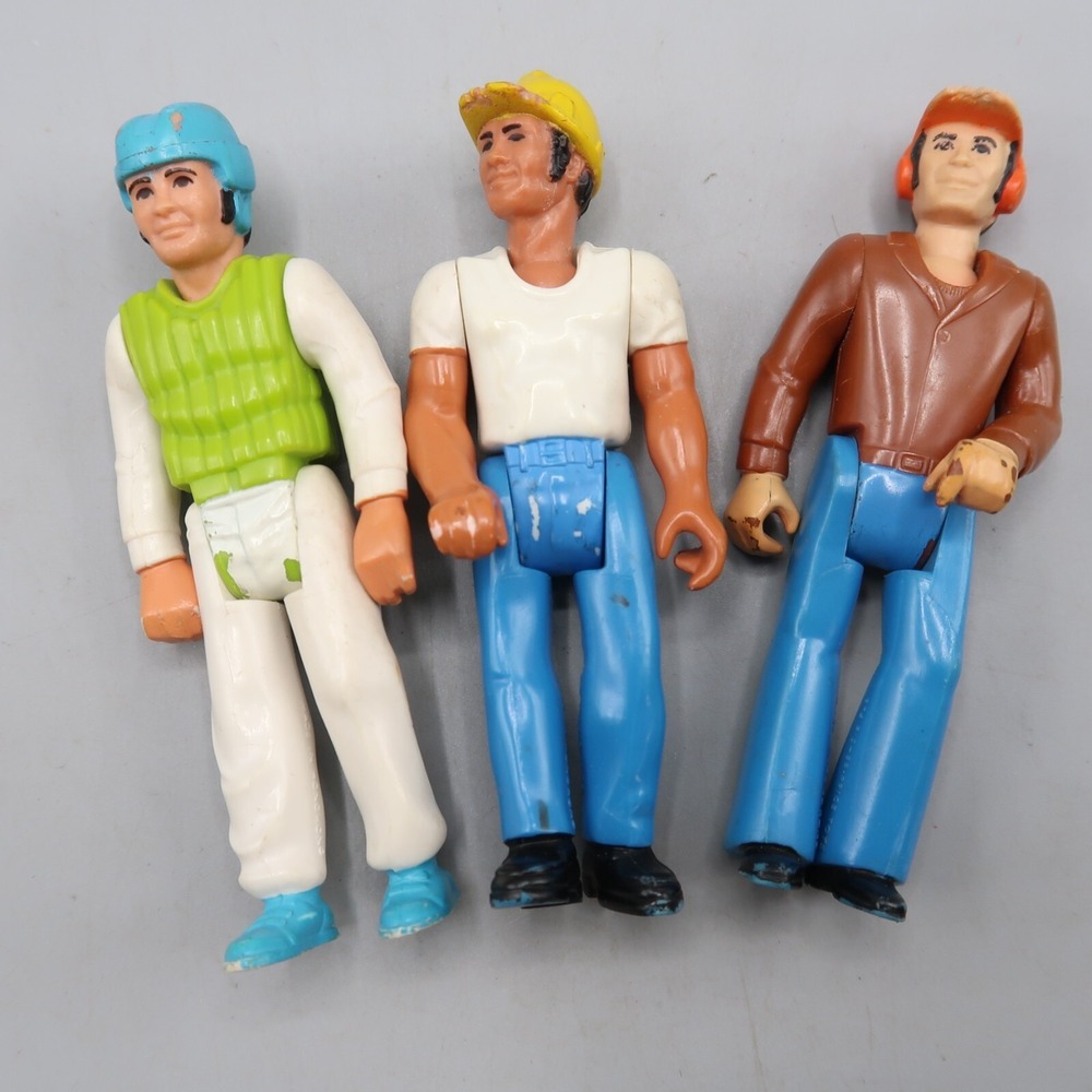 Fisher Price Adventure People Kayker Construction Worker Wilderness‎ Men Toys
